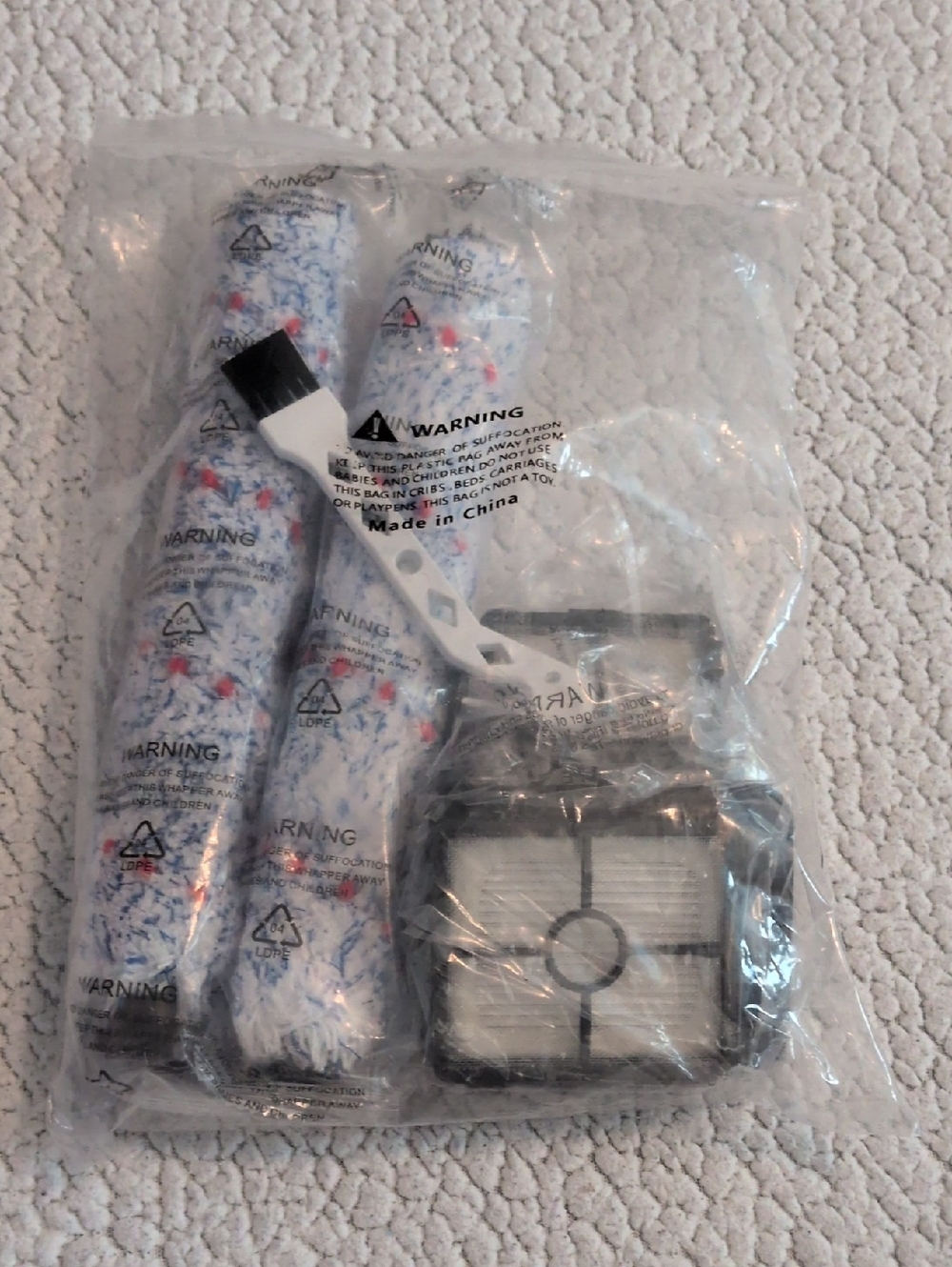 Bissell Crosswave Pet Pro Replacement Brush Roller Filter 2 Of Each